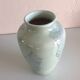 Pearly green ovoide vase by Scheurich Keramik / vintage 60s-70s