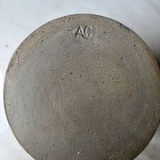 Accolay decorative vase, French ceramic 1960