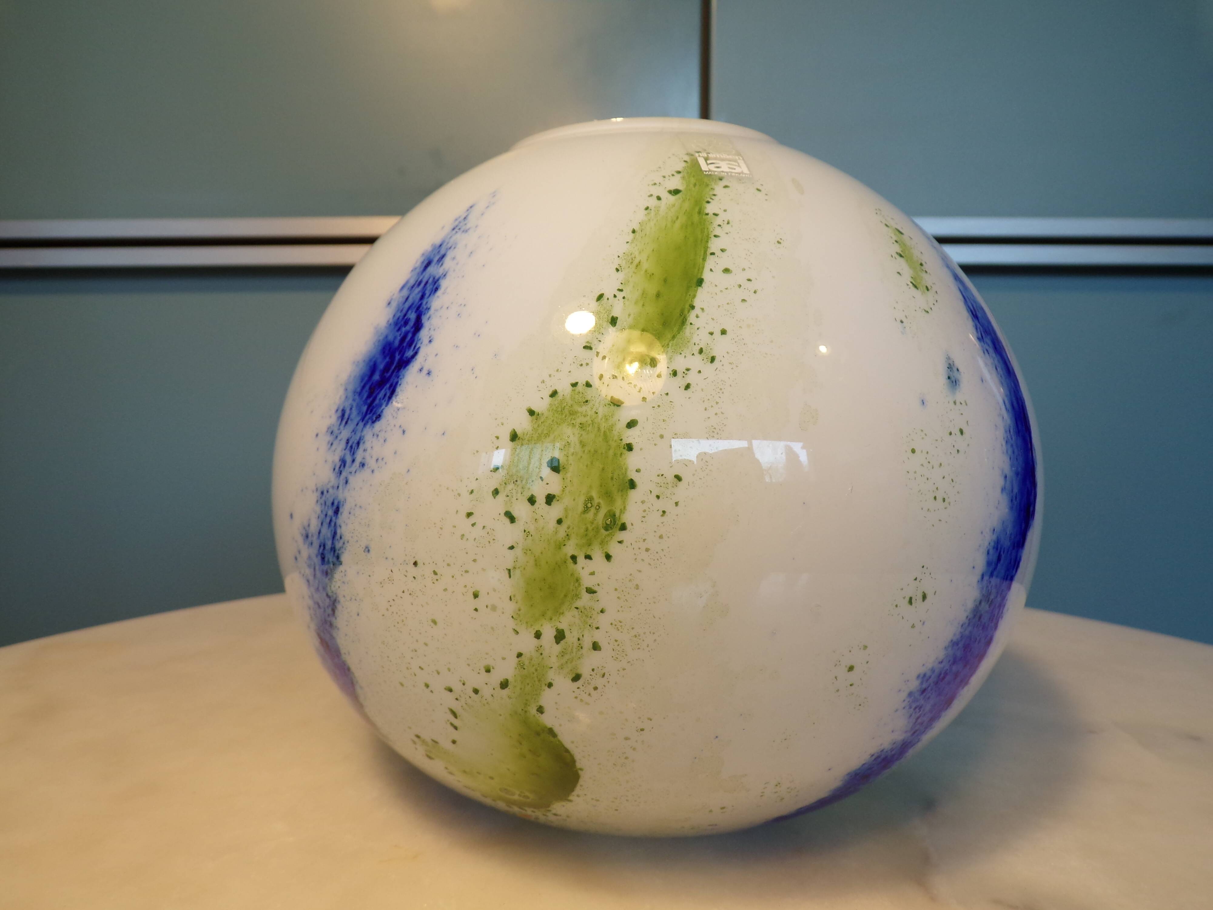 Vase koralli design tamara aladin for riihimäen lasi-riihimaki (finland)