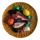 Assiette céramique Lamarche Vallauris
