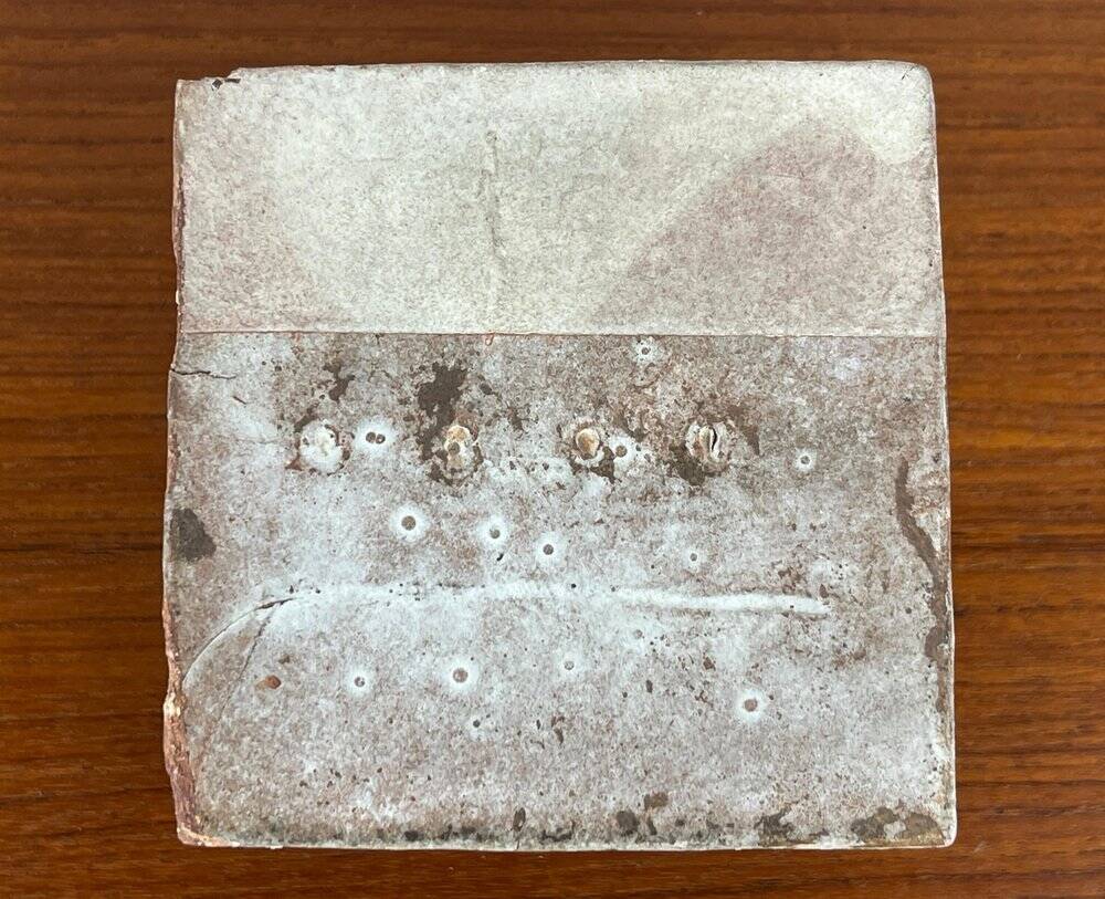 Klaus Lehmann, Cubist art sculpture in postmodern German brutalist ceramic Studio Pottery no. 337 81, 1981