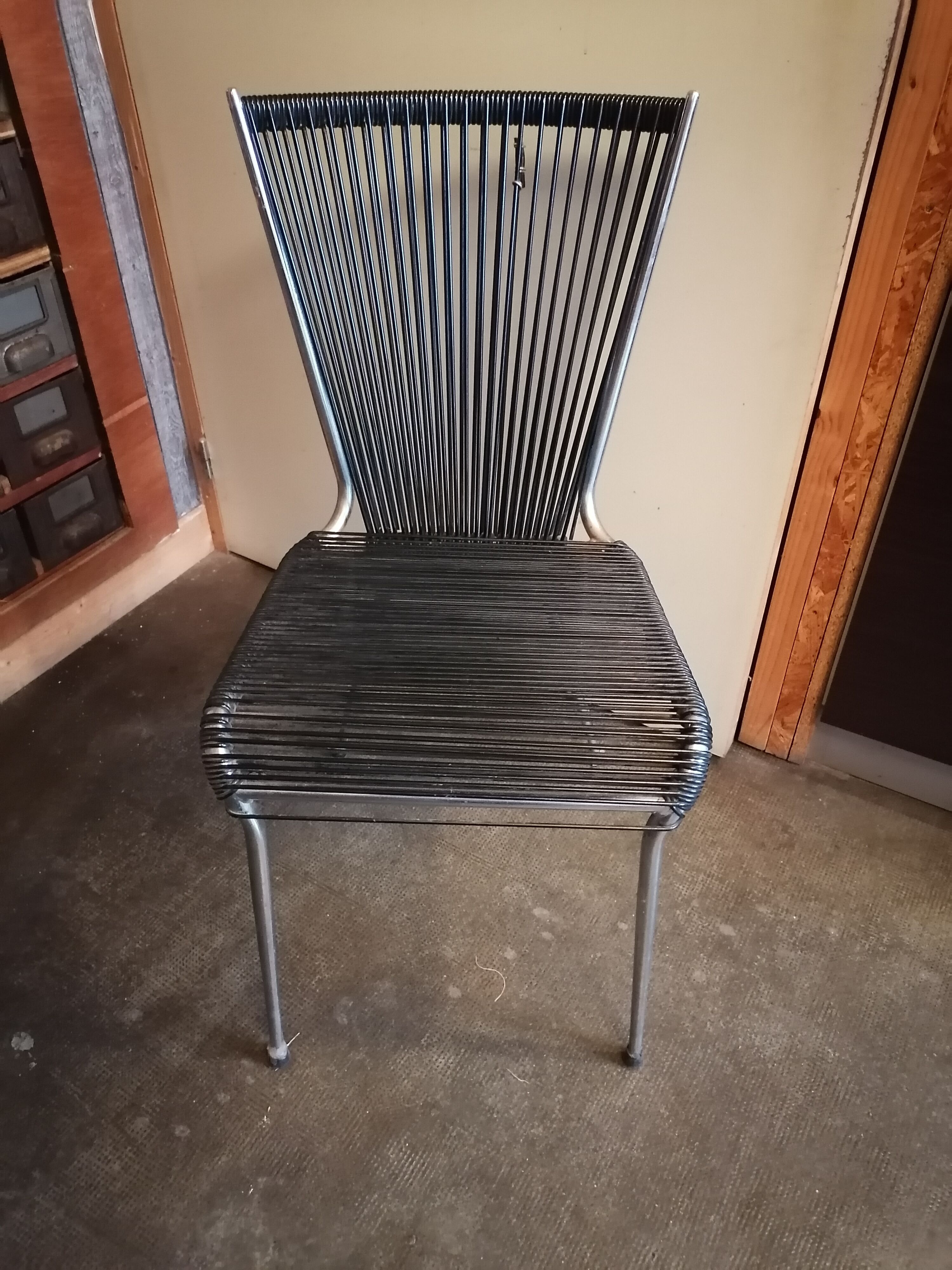 Chair scoubidou, 1950-60s