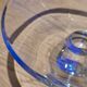 Large crystal bowl on a stand, signed Baccarat – Ø 25 cm
