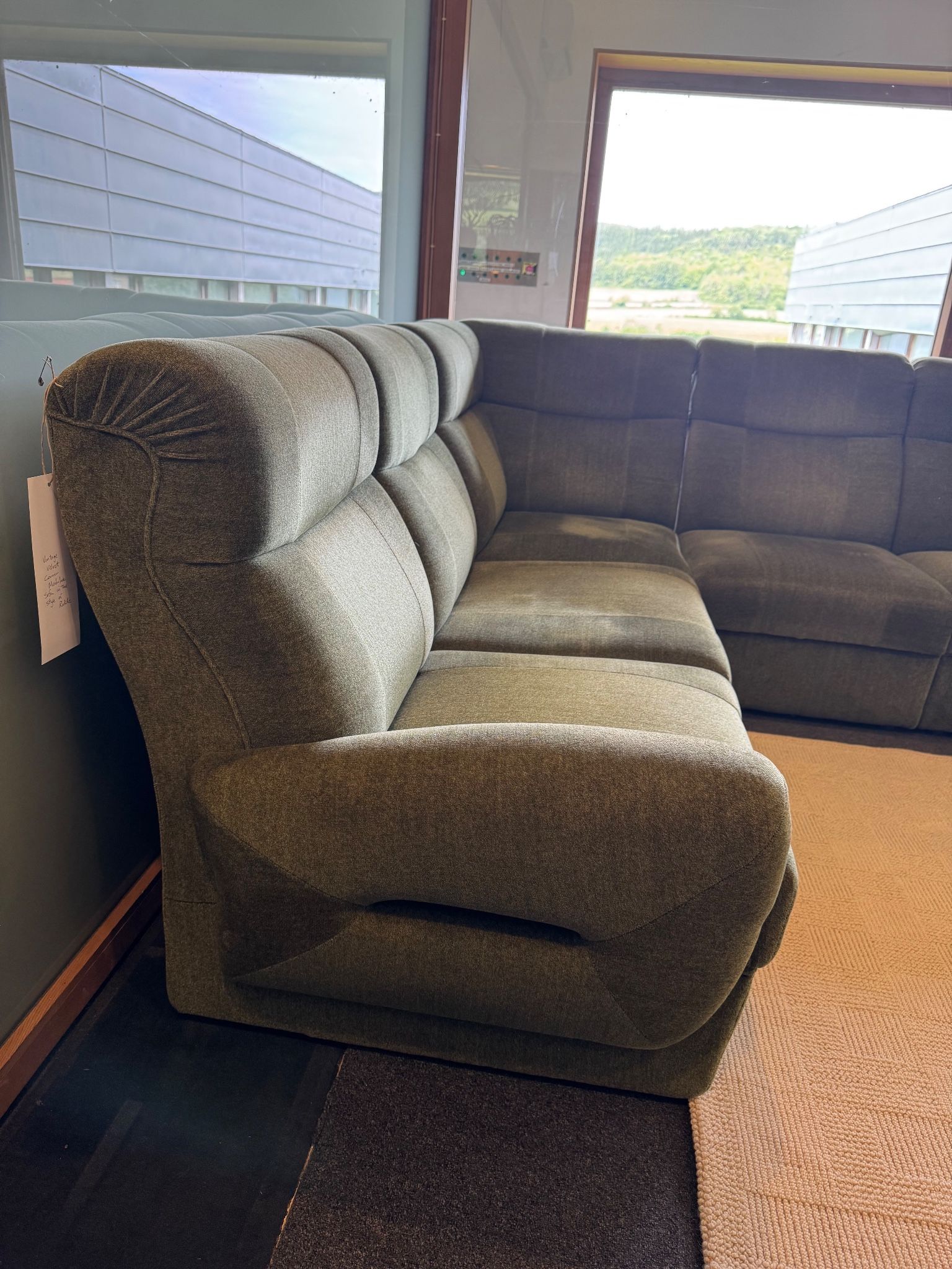 Vintage Velvet Rokke Modular Sofa