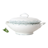 René model tureen or salad bowl, Saint Amand, Terre de Fer, French manufacture