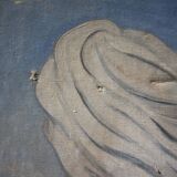 Painting signed Gaspard de Mouko, painting on canvas orientalist portrait 30's