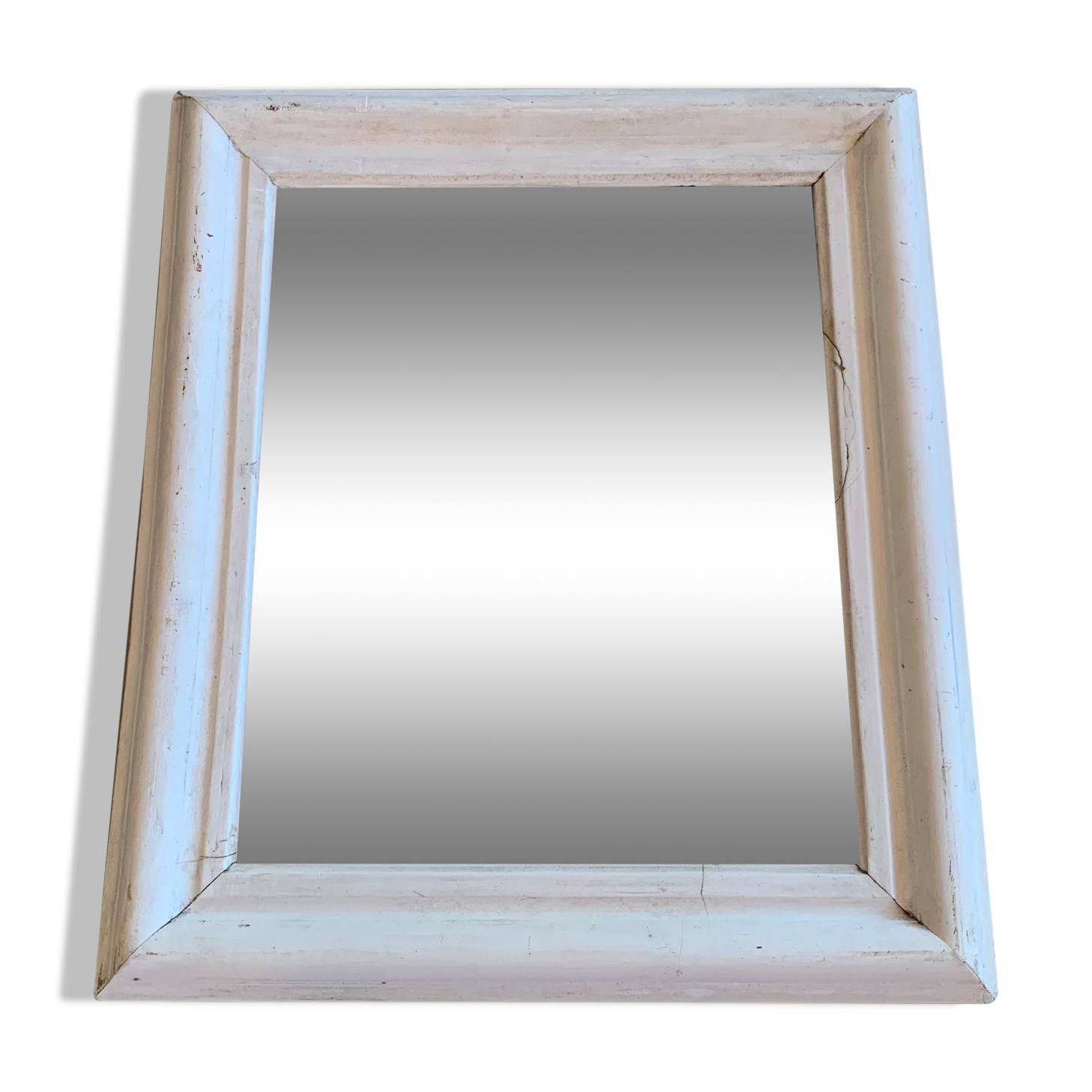 Old stitched mirror 43x37cm