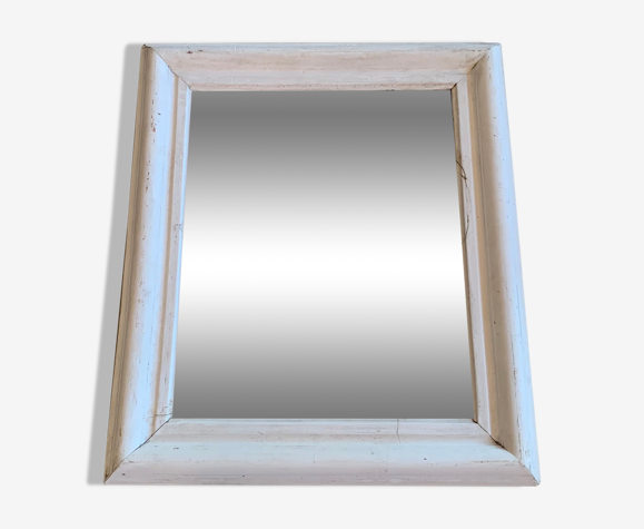Miroir ancien piqué 43x37cm
