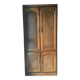 Solid oak wardrobe, four doors with keys.