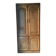 Solid oak wardrobe, four doors with keys.