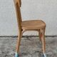Vintage desk compass feet 1950 and its Baumann chair