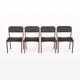 Set of 4 'Model 49' dining chairs by Erik Buch for O.D. Møbler, Denmark 1960s