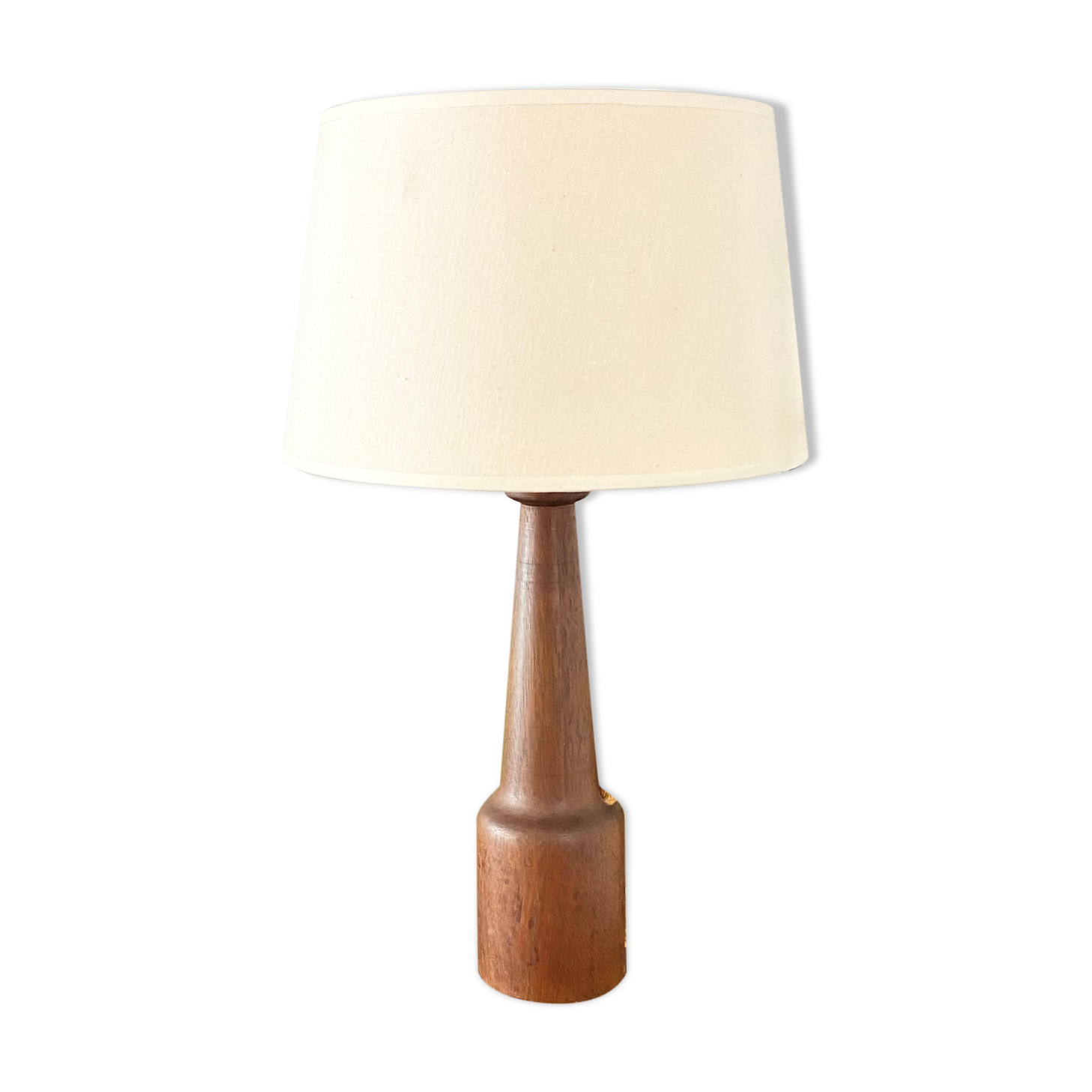 Vintage Scandinavian teak lamp