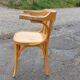 Baumann armchair N°21 in blond beech - 60s