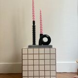 Candlestick candlestick design retro black