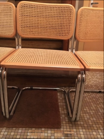 B32 chairs by Marcel Breuer