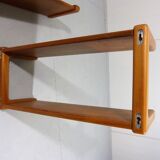 Dyrlund teak wall book shelves Denmark 1960’s