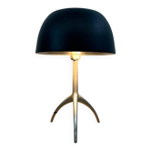 Vintage Foscarini table lamp with metallic Italian design.