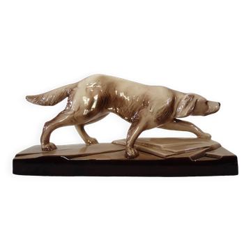 Ceramic dog, Sainte Radegonde factory