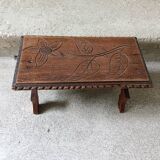 Antique footrest
