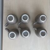 Tasses à café grises