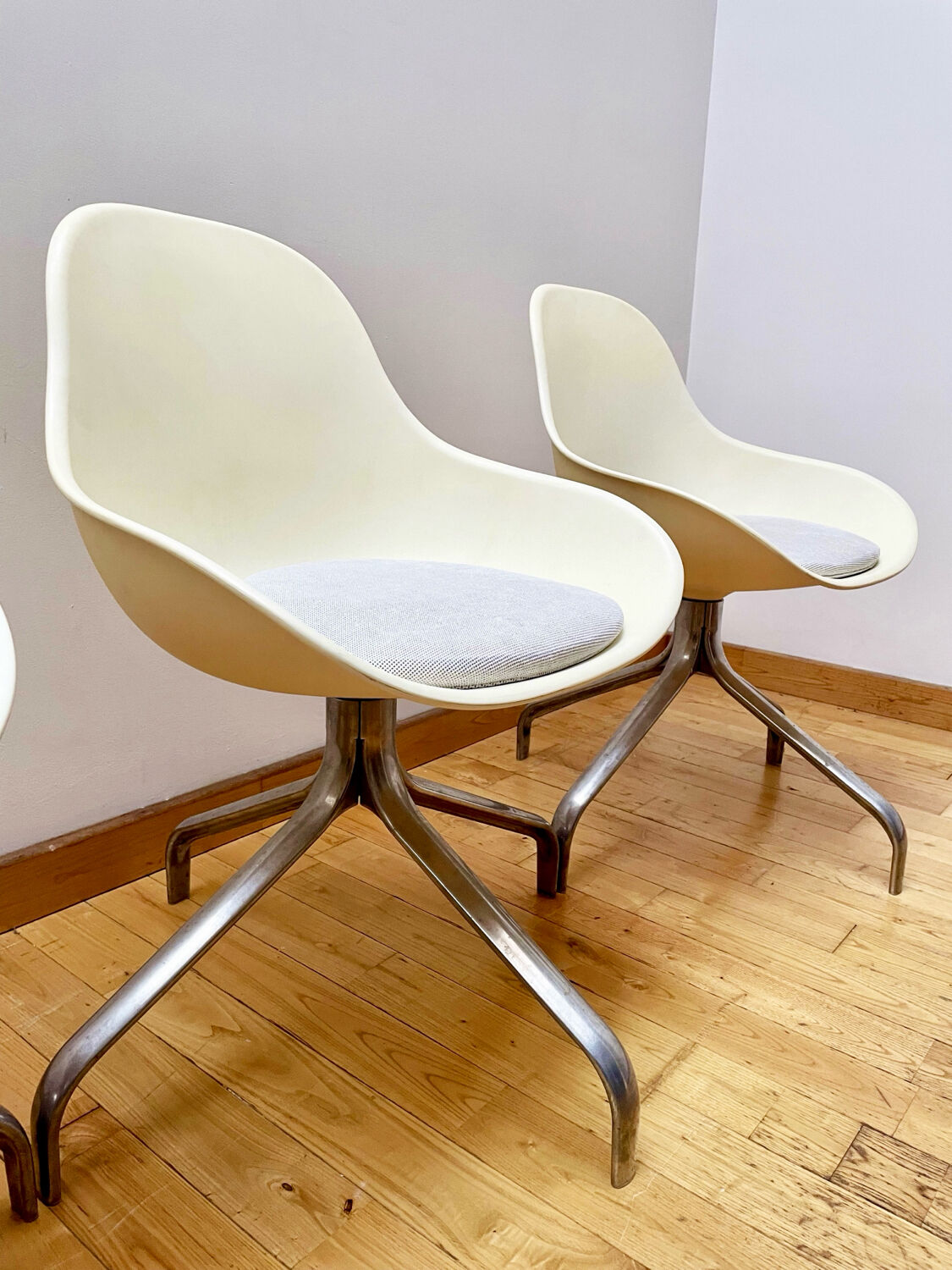 Set of 4 IKEA Chris Martin ABS chairs