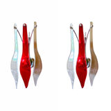 Set of 4 Murano glass wall lights, Italy 2000
