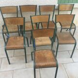 8 chairs mullca