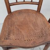 Série de 3 chaises de bistrot signé Thonet ancienne