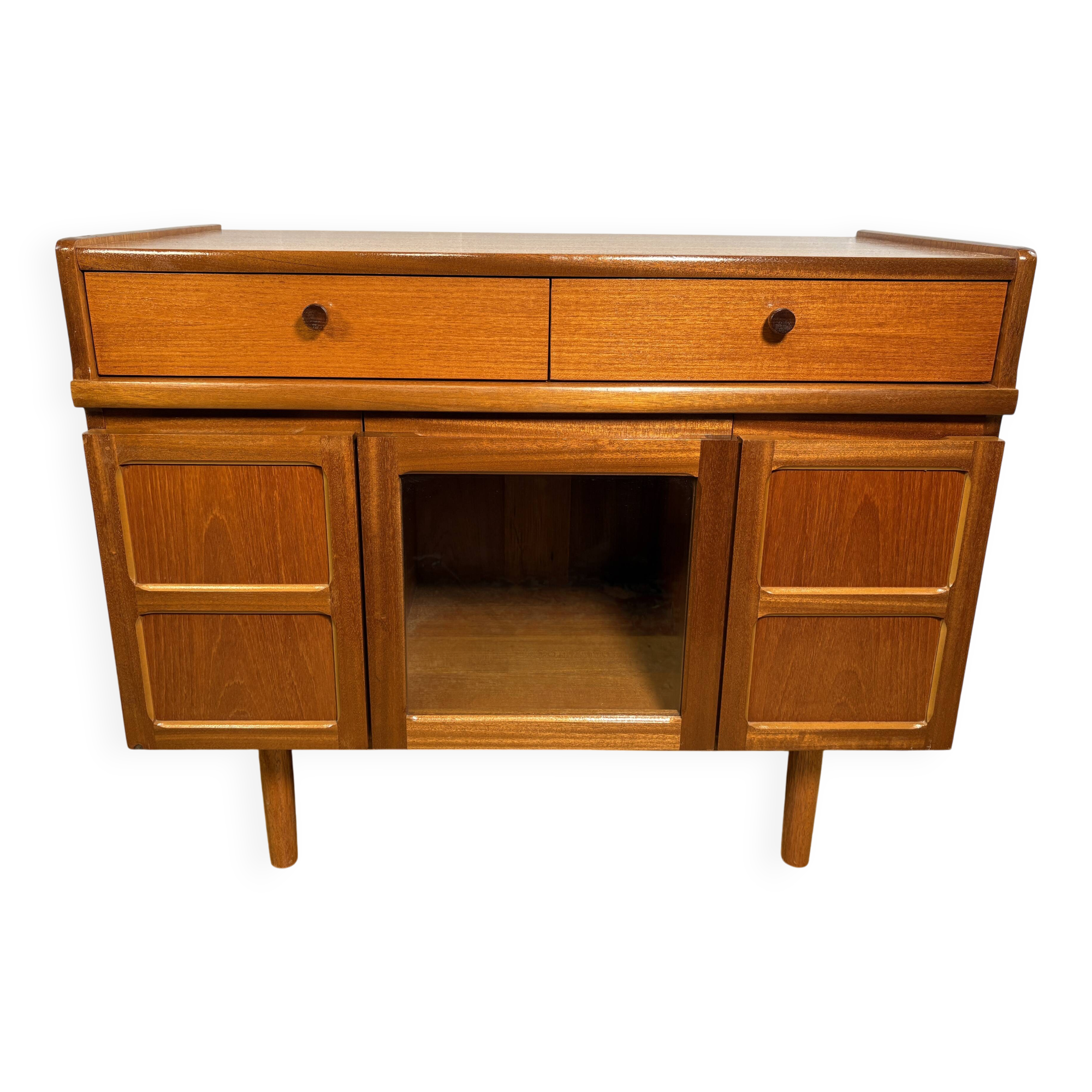 Mid Century Retro Vintage Nathan Teak Drinks Cabinet 1960 Danish Design