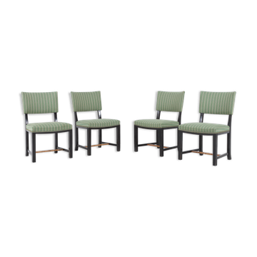 Set of 4 chairs by Otto Schulz Sweden 1940