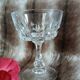 7 antique crystal champagne coupes