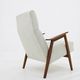 Restored beech armchair from the 1960s, Czechoslovakia