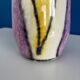 west germany purple yellow and gold vase / vase made in germany