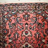 Vintage oriental handmade carpet 59cm x 93cm 1970s, 1c617