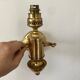 Pair of bronze wall lights