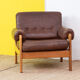 Fauteuil Scandinave Vintage – 80 cm