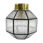 Hans-Agne Jakobsson ceiling lamp/wall light for Glashütte Limburg, 1970s, pendant, ceiling light