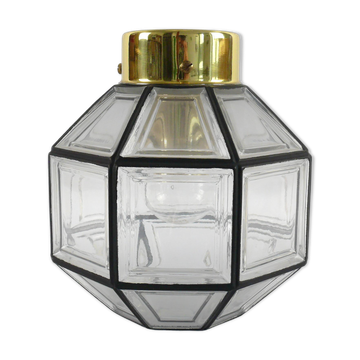 Hans-Agne Jakobsson ceiling lamp/wall light for Glashütte Limburg, 1970s, pendant, ceiling light