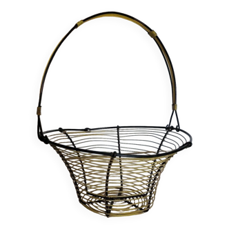 Panier métal 1950