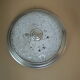 Glass and metal ceiling light