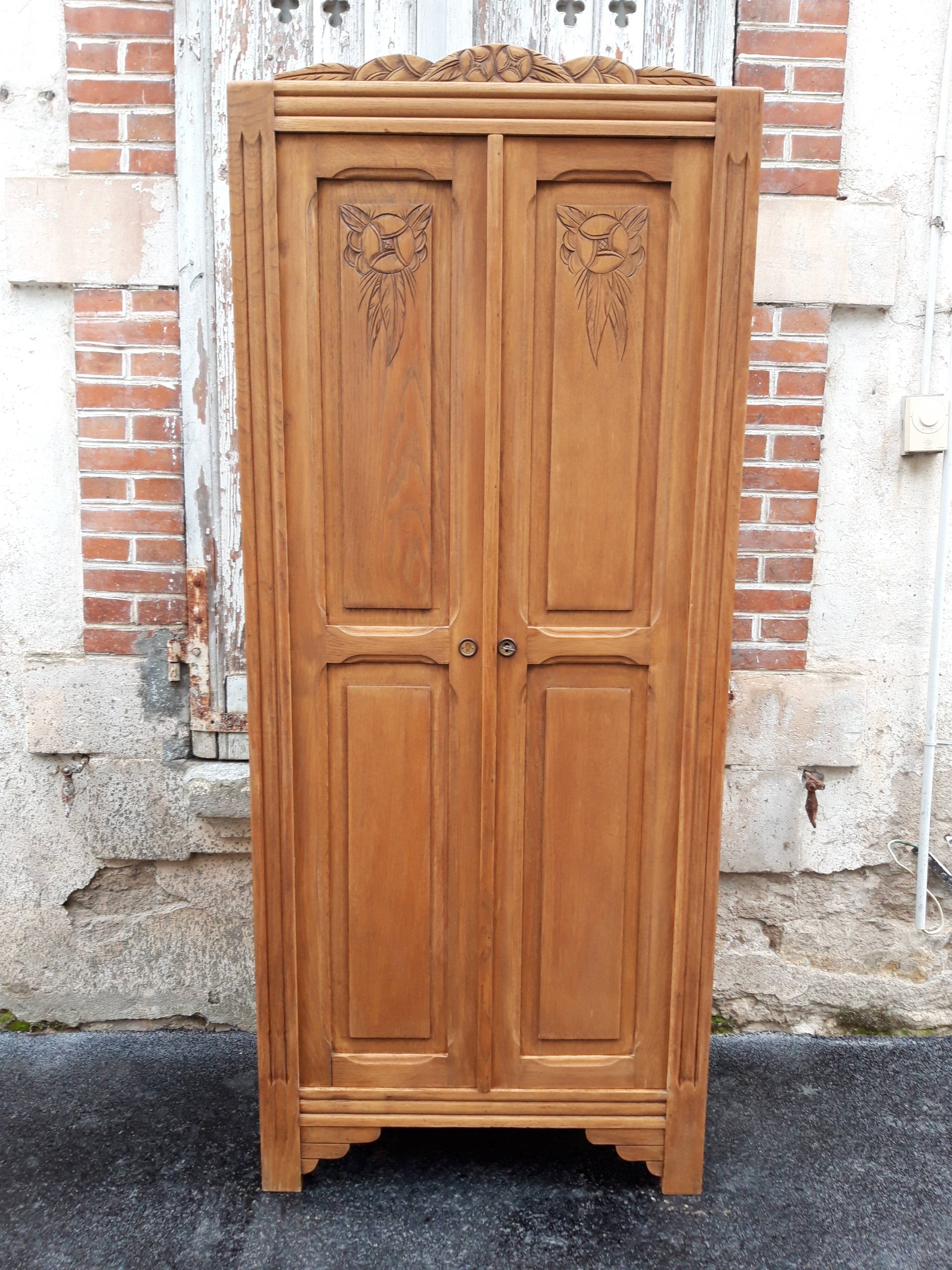 Parisian Art Deco wardrobe