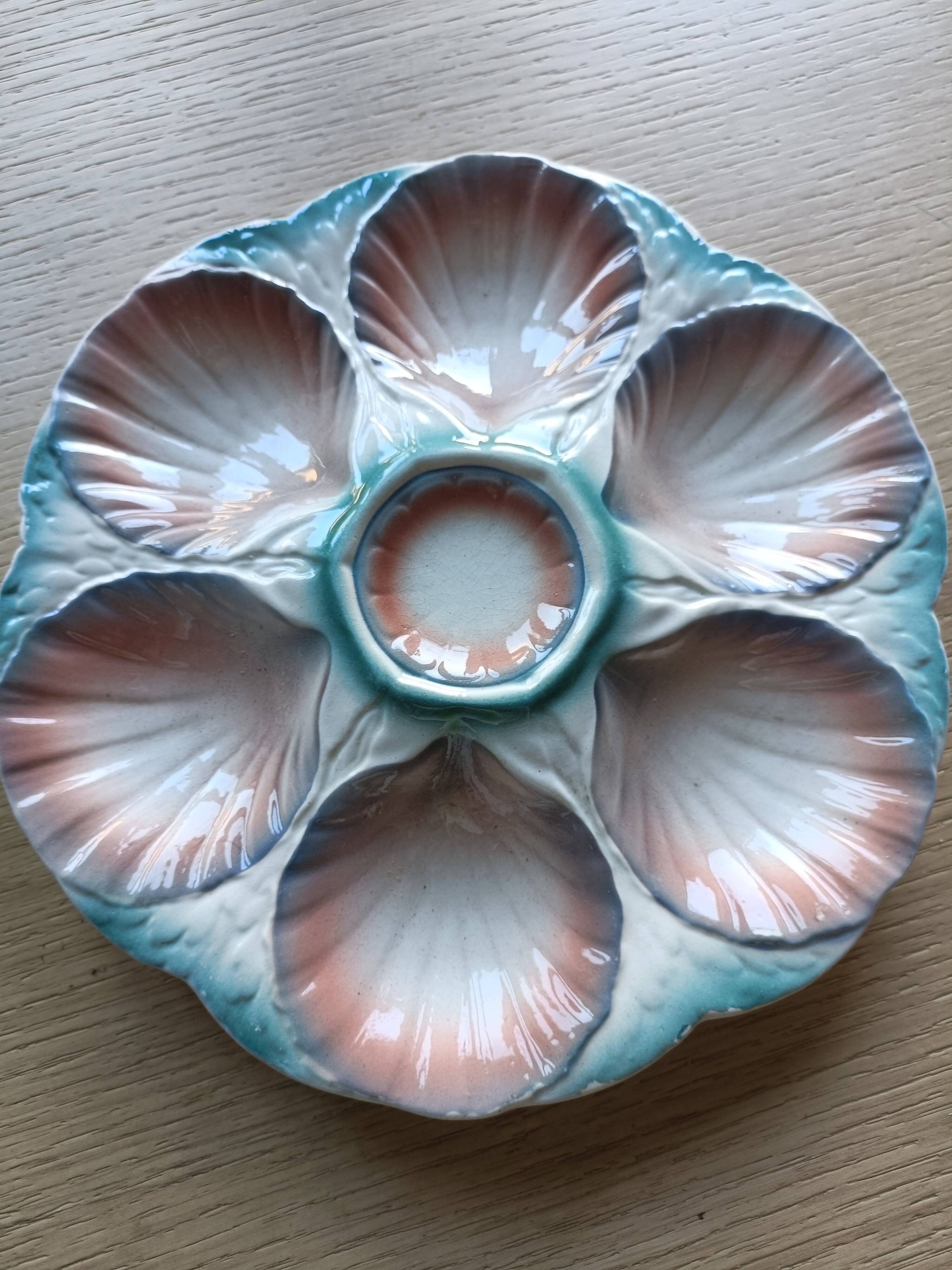 Digoin oyster plate
