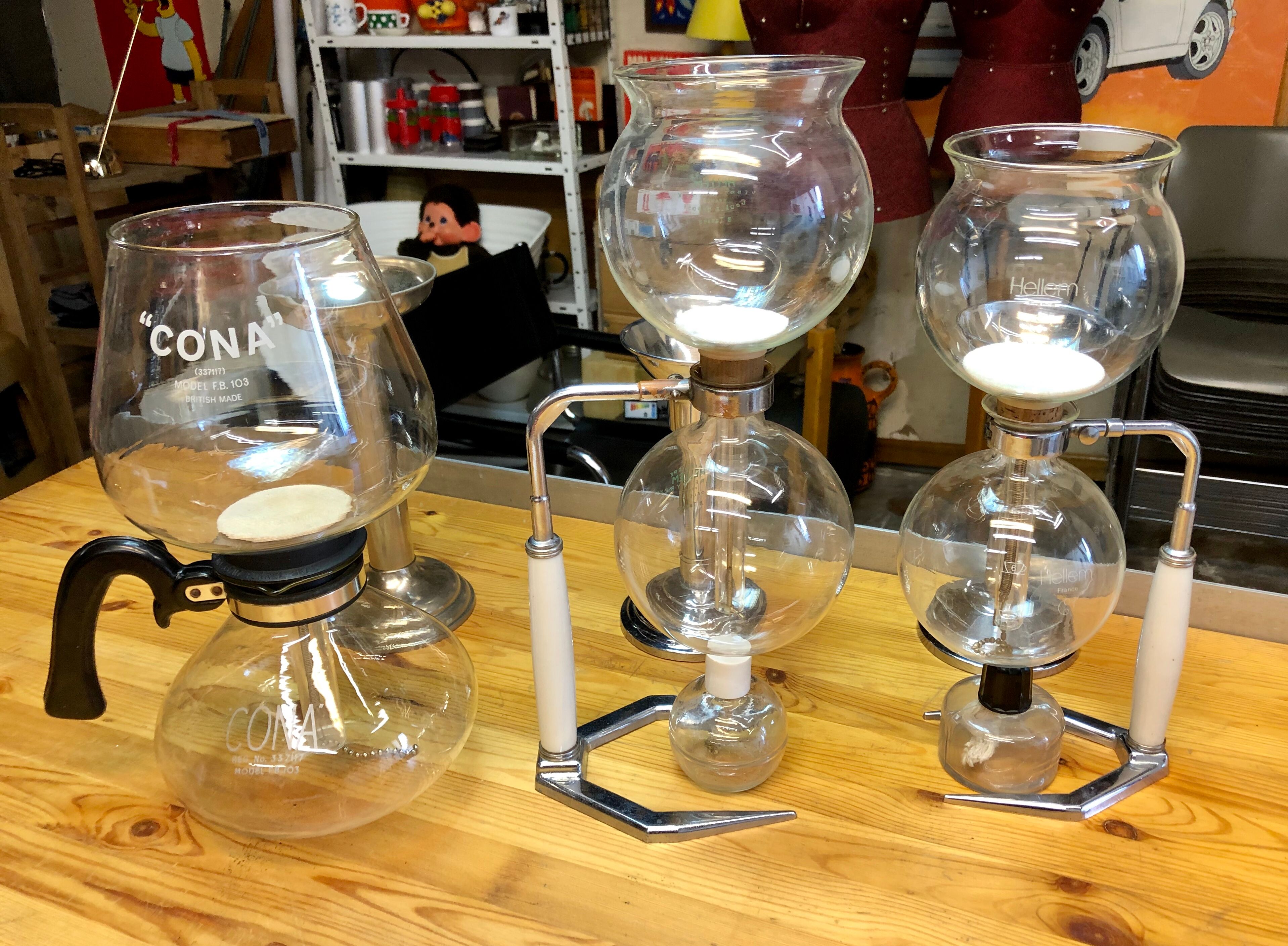 Hellem cafeteria 6 cups complete vintage design 70