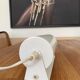 Set de 3 appliques vintage orientable métal laqué blanc, IKEA 1980