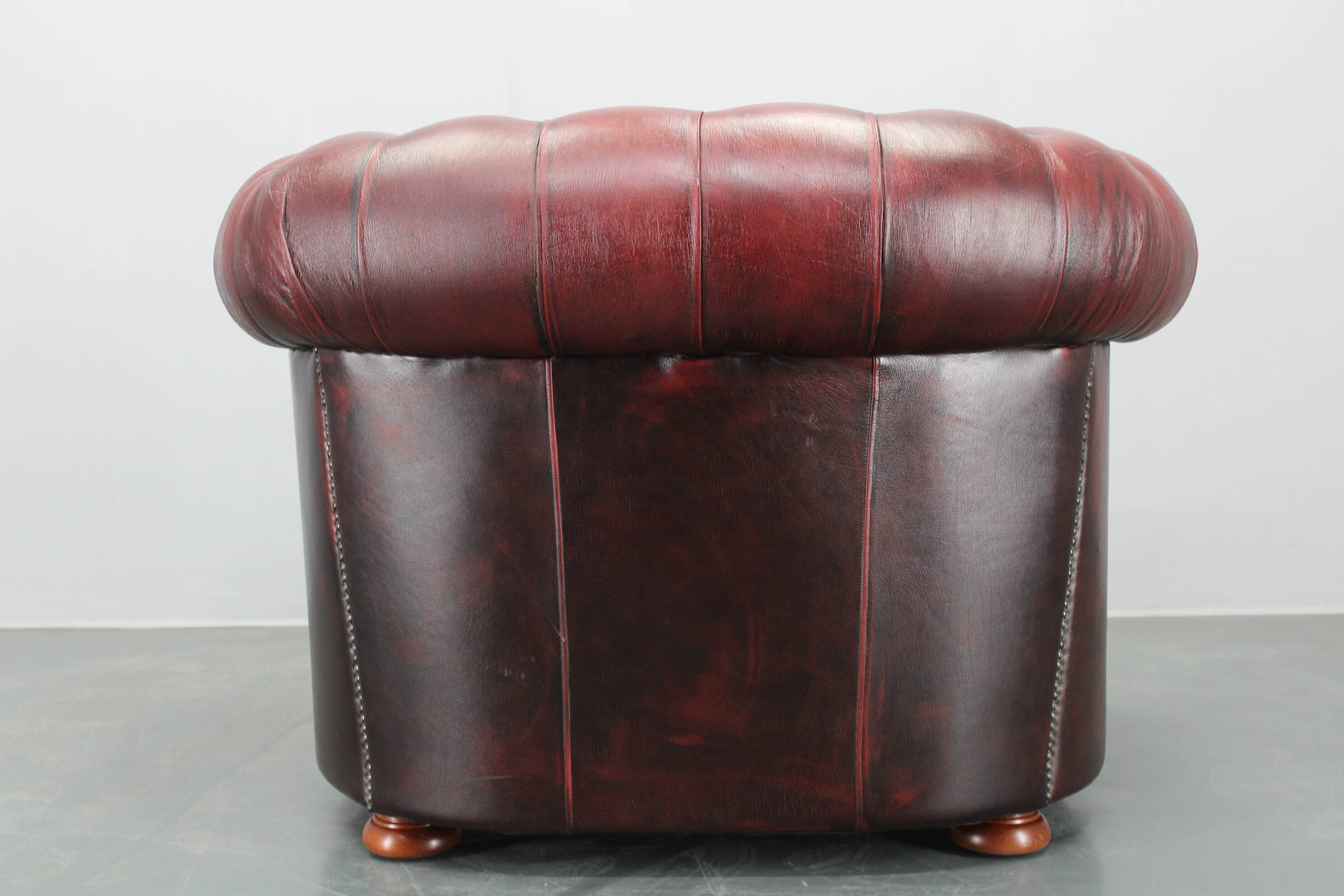 Fauteuil en cuir vintage, Tchécoslovaquie