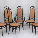 Set of 6 chairs by Thonet 207 R