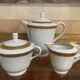 Service à café en porcelaine de Limoges