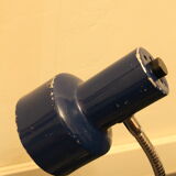 70's petrol blue veb narva desk lamp