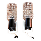 Pair of Targetti wall lights, 1970
